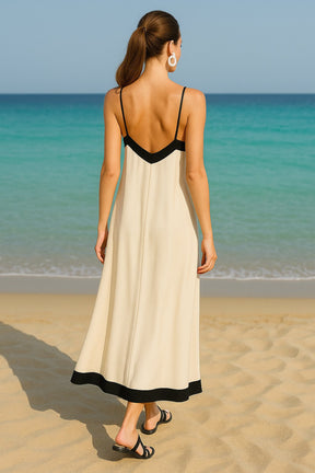 Women’s Elegant White Camisole Dress – Summer Sexy & Pretty Outfit