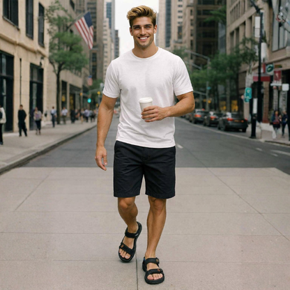 Sandálias masculinas de alta qualidade, verão, praia, férias, sapatos unissex, novos tênis ao ar livre, confortáveis, antiderrapantes, sapatos casuais