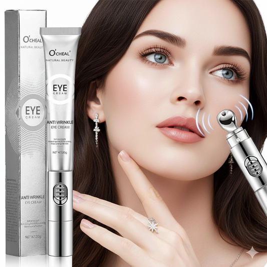 OCHEAL™ Electric Massage Eye Cream Hyaluronic Acid Firming Fades Fine Lines Eye Care - Original Product