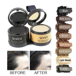 Sevich Haaransatzpulver 4G Haaransatz Schattenpulver Make -up Haar Concealer Natural Cover Unisex Haarausfall Produkt