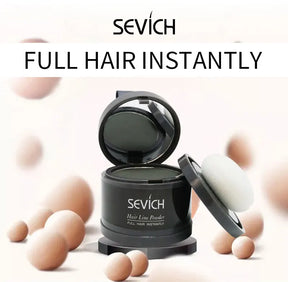 Sevich Haaransatzpulver 4G Haaransatz Schattenpulver Make -up Haar Concealer Natural Cover Unisex Haarausfall Produkt