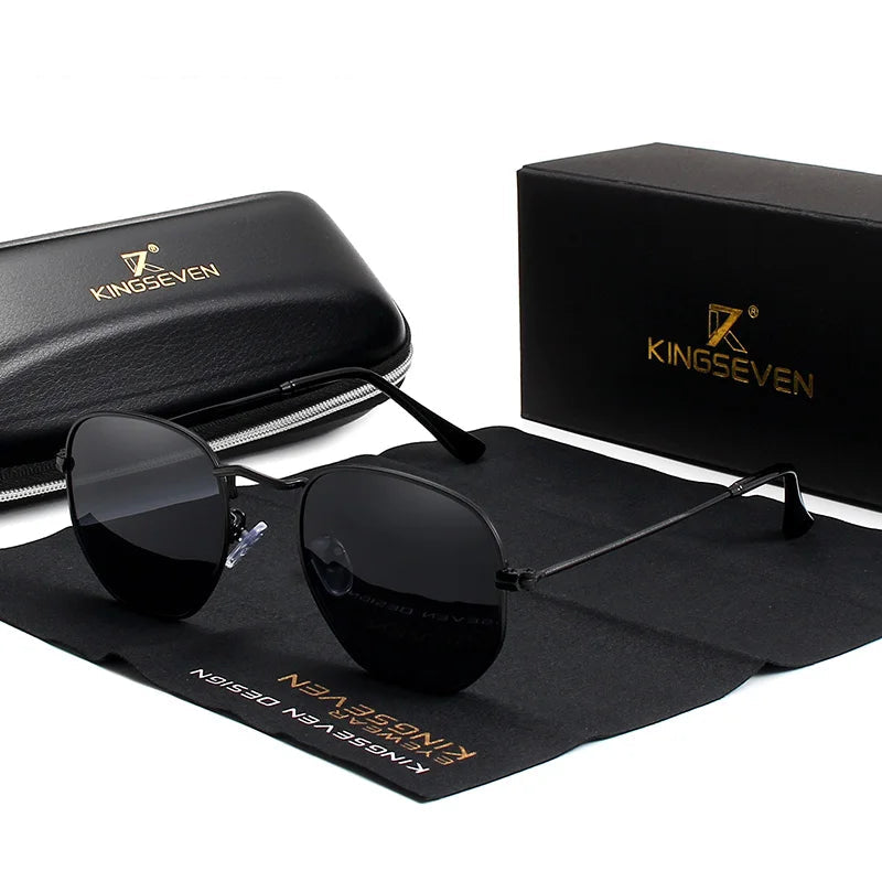 Retro Round Sunglasses | Polarized Lenses with UV400 Protection for Men & Women