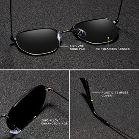 Retro Round Sunglasses | Polarized Lenses with UV400 Protection for Men & Women