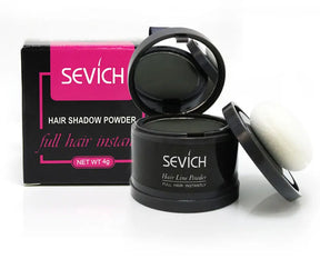Sevich Haaransatzpulver 4G Haaransatz Schattenpulver Make -up Haar Concealer Natural Cover Unisex Haarausfall Produkt
