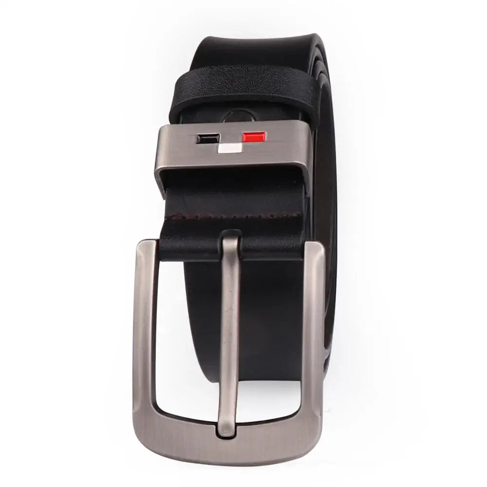 New Men Genuine Leather Belts High Quality Vintage Style Male Strap Classic Jeans Leather Belts For Men