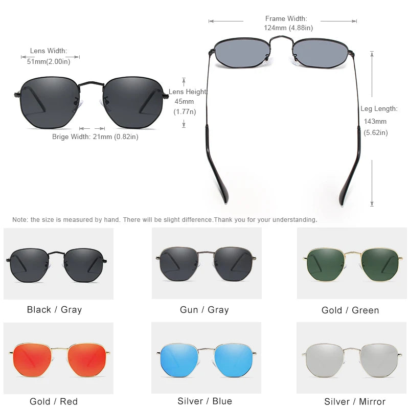 Retro Round Sunglasses | Polarized Lenses with UV400 Protection for Men & Women