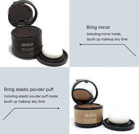 Sevich Haaransatzpulver 4G Haaransatz Schattenpulver Make -up Haar Concealer Natural Cover Unisex Haarausfall Produkt