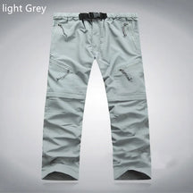 Pantalones - pantalones para exteriores convertibles para hombres de secado