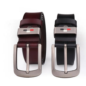 New Men Genuine Leather Belts High Quality Vintage Style Male Strap Classic Jeans Leather Belts For Men
