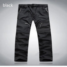Pantalones - pantalones para exteriores convertibles para hombres de secado