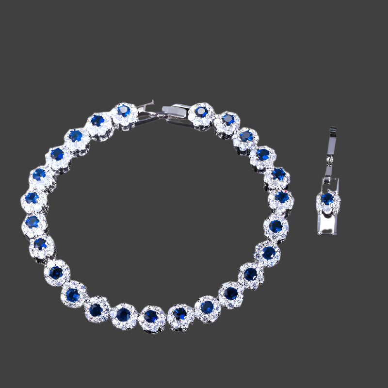 CWWZircons Topkvalitetskædeled Grøn Krystal Warp Armbånd Mode Kvinder Bryllupsfest Runde Cubic Zirconia armbånd CB086