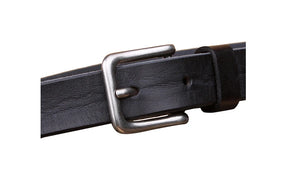Dunne riemen voor unisex echte lederen riem metalen pengesp
