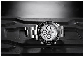 Männer Luxusquarz Chronograph Watch - wasserdicht und geschäftlicher Stil