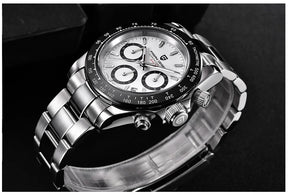 Männer Luxusquarz Chronograph Watch - wasserdicht und geschäftlicher Stil