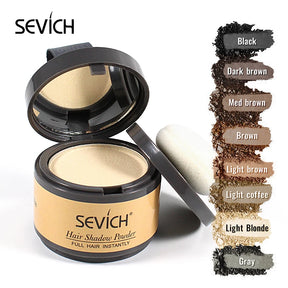 Sevich Haaransatzpulver 4G Haaransatz Schattenpulver Make -up Haar Concealer Natural Cover Unisex Haarausfall Produkt