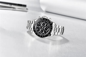 Männer Luxusquarz Chronograph Watch - wasserdicht und geschäftlicher Stil