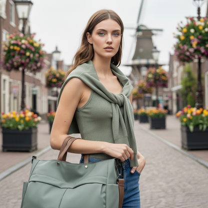 Stylish Nylon Women Tote Bag - Ultra-Light, Extra-Spacious — The Tote Bag That Follows Your Routine Without Weighing You Down