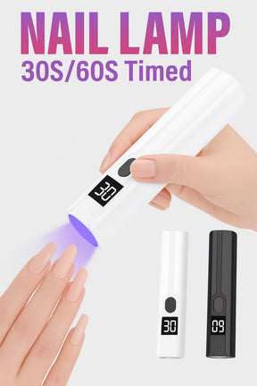 UV LED NAIL LAMP MINI Oplaad UV -nagellicht voor manicure draagbare nageldrogerlamp professionele ultraviolette nagels drooglichten