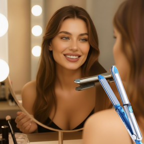 Ionic Hair Straightener – Professional Ionic Titanium Flat Iron | Anti-Frizz, Salon Results & Free Shipping to Europe & Free Gift