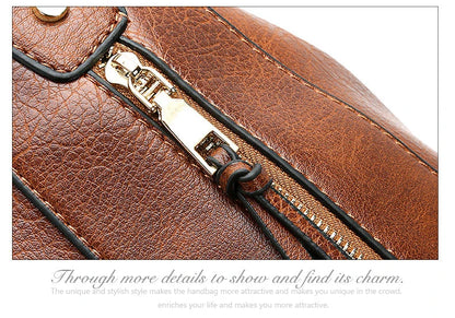 Luksus håndtasker Dame Tasker Designer Tasker i blødt læder til Kvinder Hobos Europa Crossbody Taske Dame Vintage Berømt mærke Sac