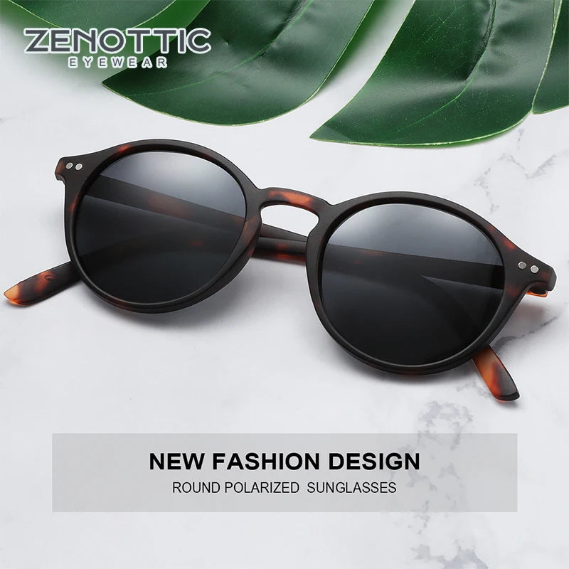 ZENOTTIC™-Unisex retropolariserede solbriller – UV400-beskyttelse & Designerstil