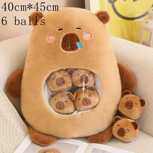 Schattig dieren pluche kussen - mini candy tas poppen voor kindercadeaus