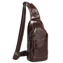 Miami Design- HUMER™ Unisex Genuine Leather Sling Bag – Anti-Theft & Anti-Pickpocket Design- For Travel, Hikking and Urban Use