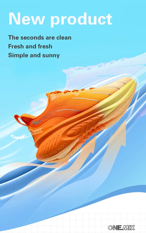 Sneaker ammortizzanti per corridori pesanti-non slip e pronto per l'esterno-unisex