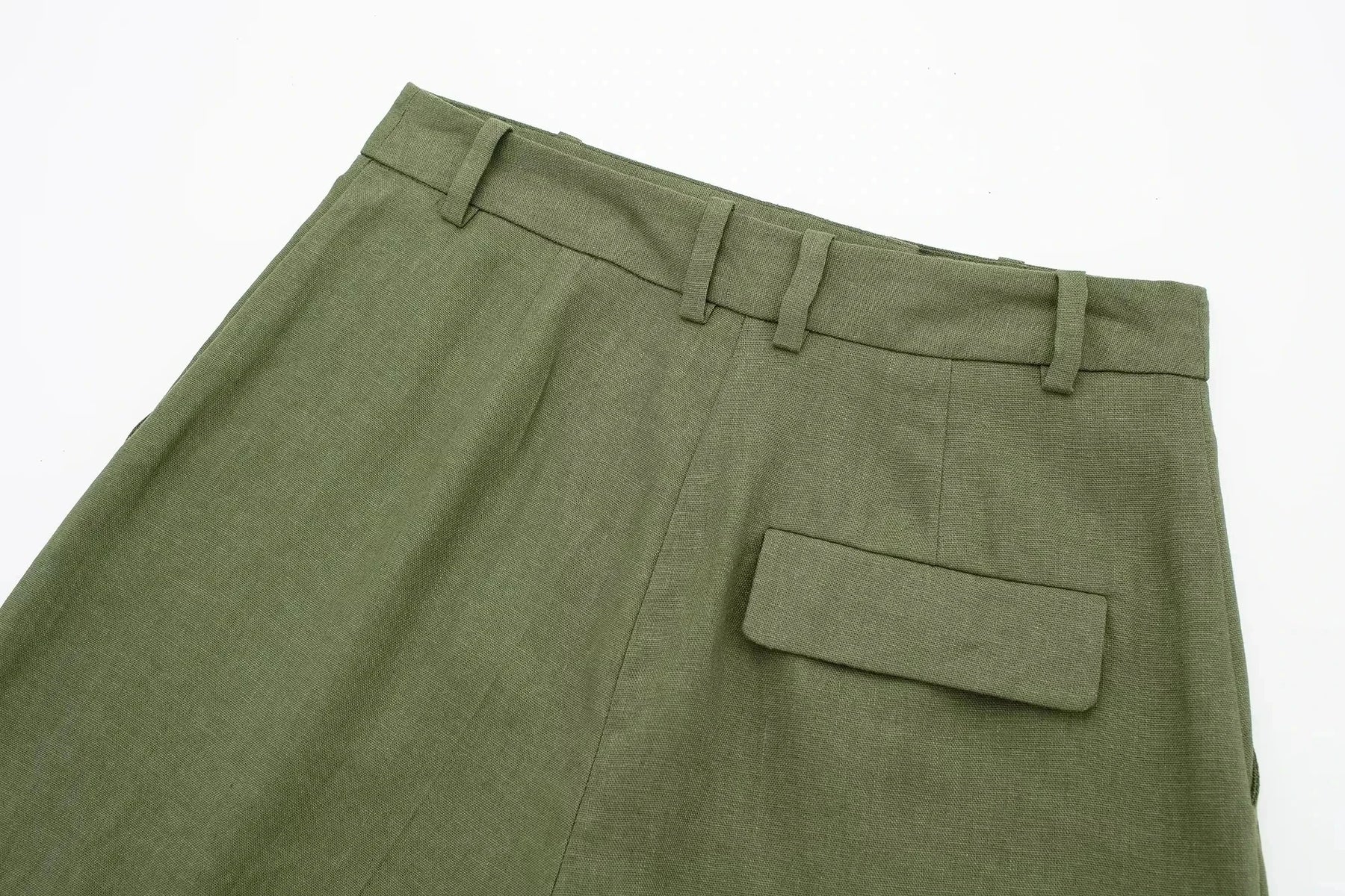 Women’s Linen Vest Shorts Set – V Neck Chic Summer Casual  Office Outfit