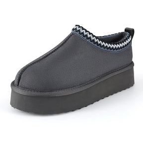 Tazzy Winter Suède Fuzzy Pantoffels voor Dames – Warm, Antislip & Binnen-/buitencomfort