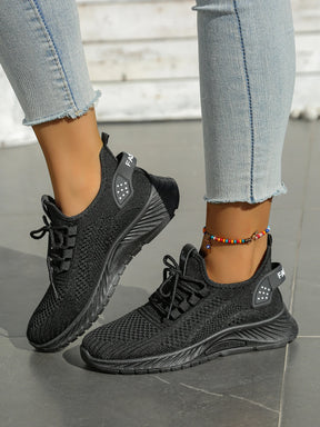 Women’s Casual Sneakers – Lightweight Fly-Weaving Fashion Shoes