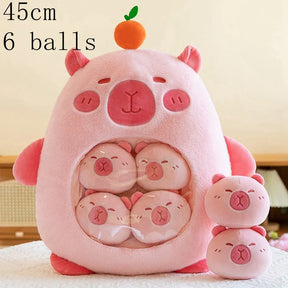 Schattig dieren pluche kussen - mini candy tas poppen voor kindercadeaus