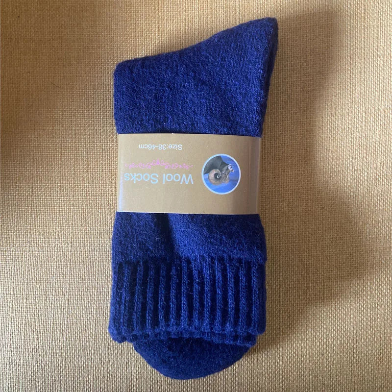 Ultradikke merinowollen sokken – maximale warmte voor koude en besneeuwde dagen! Uniseks
