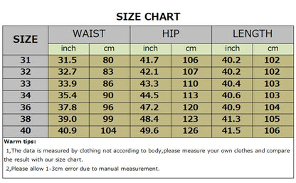 Calça masculina casual de negócios – secagem rápida, elástica & ajuste elegante