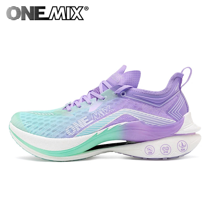 Zapatillas para correr de placa de carbono: ultra luz, absorción de choques y soporte estable