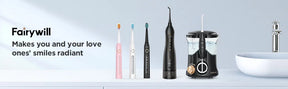 Water Flossers Oral Irrigator- Dental 3 Modes Water Tank for Teeth 300ML Waterproof Teeth Cleaner