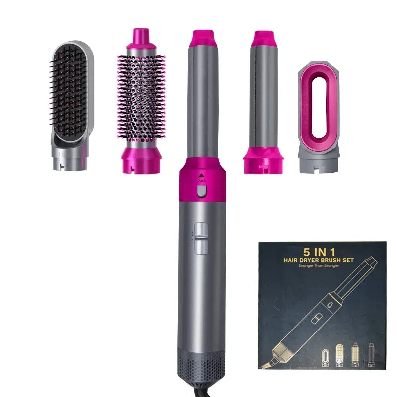 5 em 1 secador de cabelo conjunto pente quente profissional curling ferro alisador de cabelo ferramenta estilo para dyson airwrap secador de cabelo doméstico