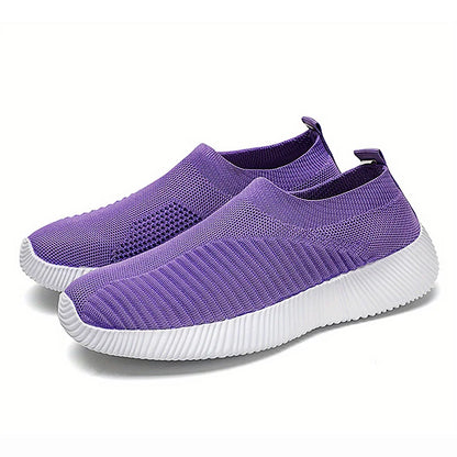 Dame Sneakers Slip On Sok Sko Damer Flad Casual Sneaker Dame Sports Sko Breather Vulcanize Sko Til Damer Zapatillas
