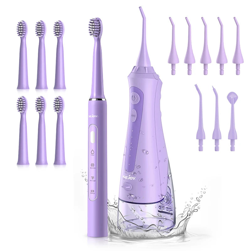 Water Flosser & Electric Toothbrush Set – Complete Oral Care in One Kit
