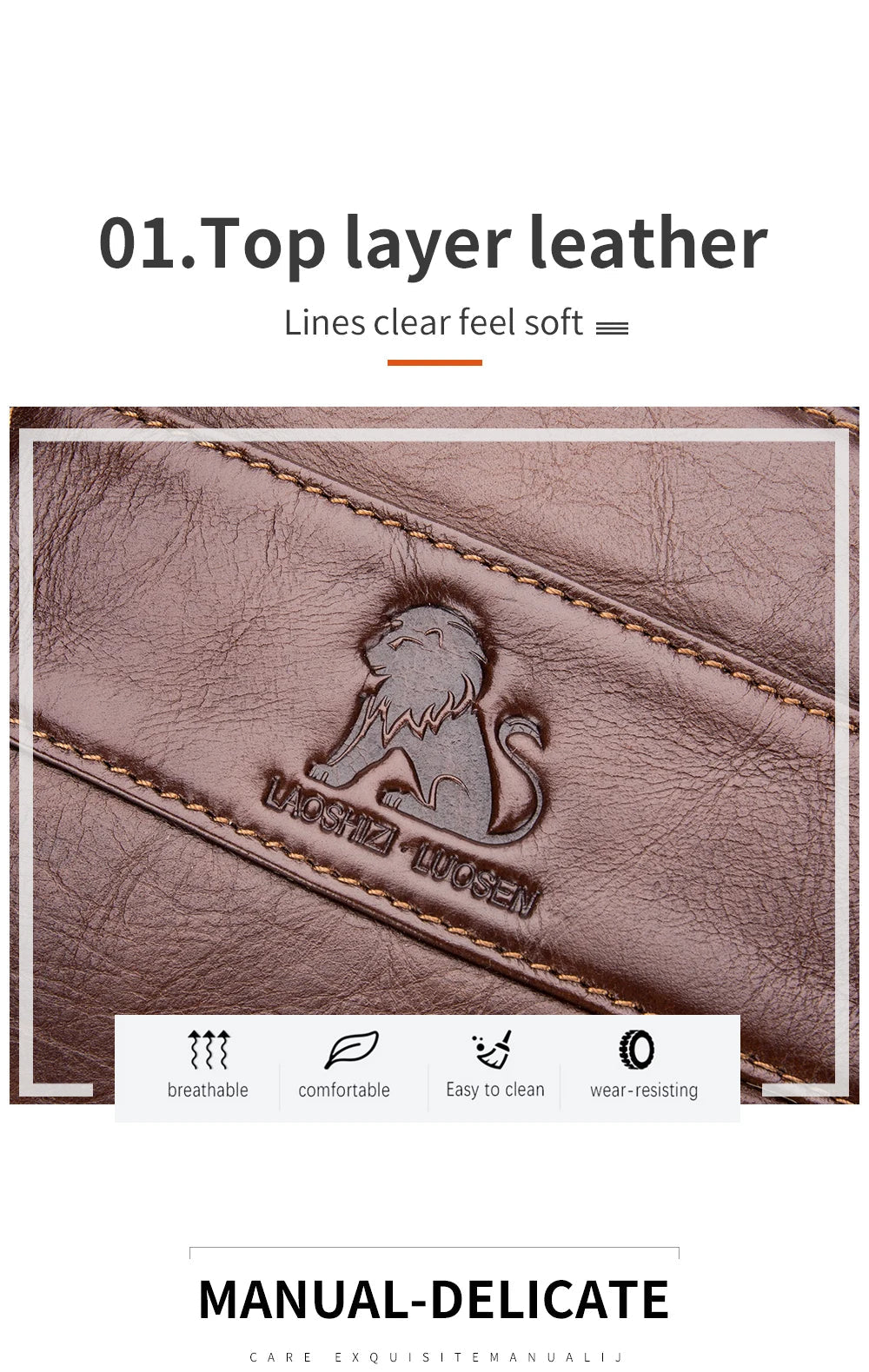 Men’s Retro Leather Crossbody – Premium Cowhide, Timeless Style & Everyday Functionality
