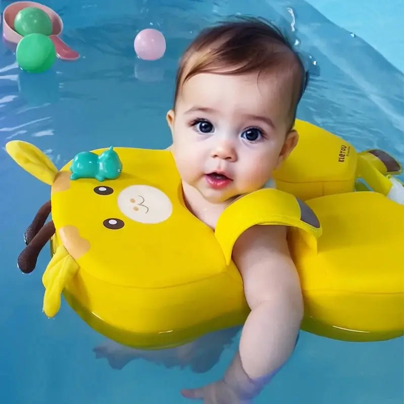 Piscina per bambini galleggia anello di galleggiamento da bagno non gonfiabile per neonati perfetti per bambini e bambini di età compresa tra 6 e 36 mesi