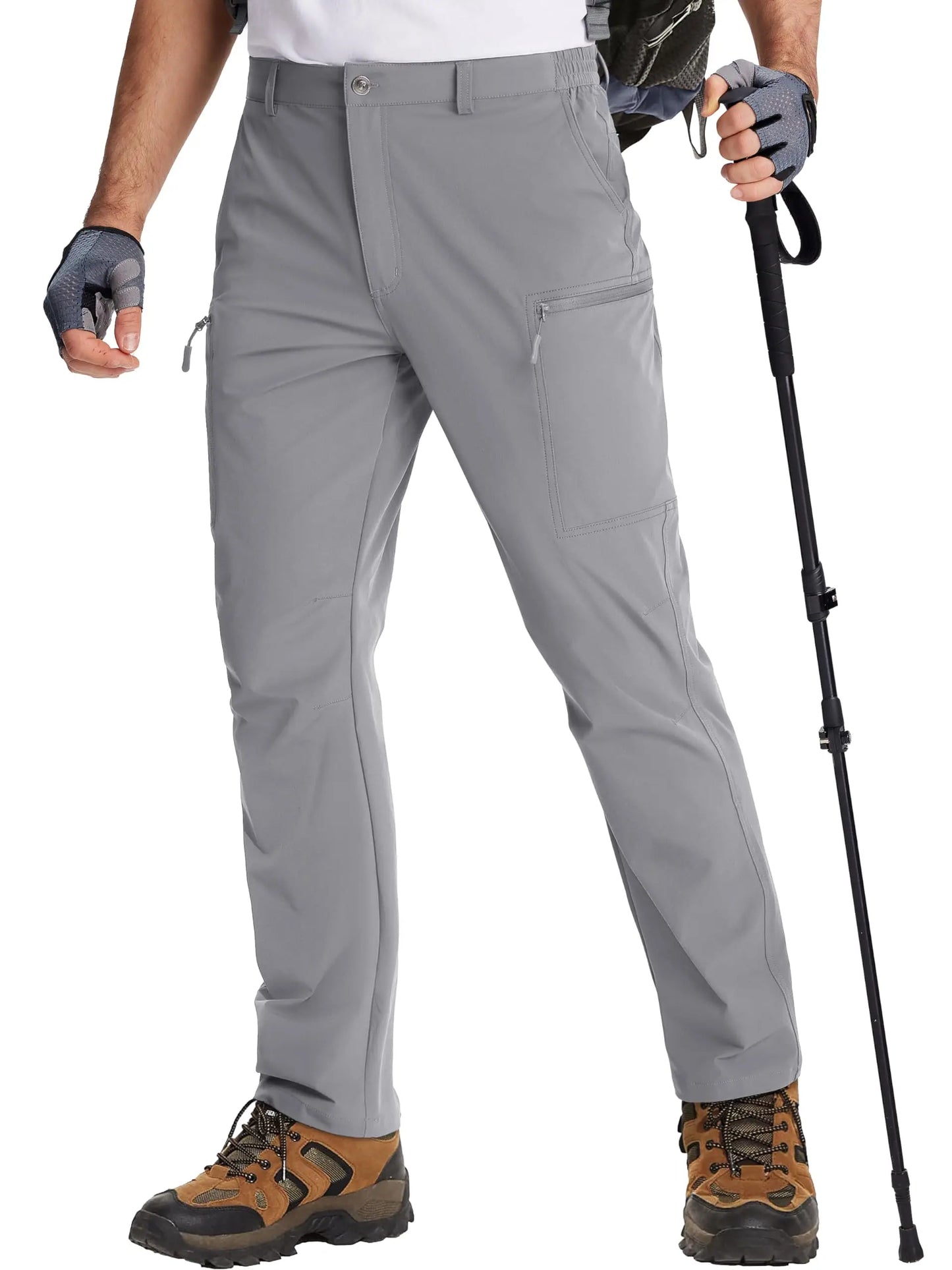 MIAMI TAC -Pants - Lättvikts snabbtorkande vandringsbyxor för män – Vattentät & Cargo Style