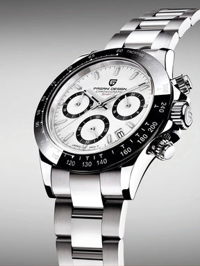 Männer Luxusquarz Chronograph Watch - wasserdicht und geschäftlicher Stil