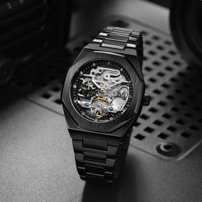 Miami Design -Silver Automatic Watch Men 3D Diamond Diamant Diam