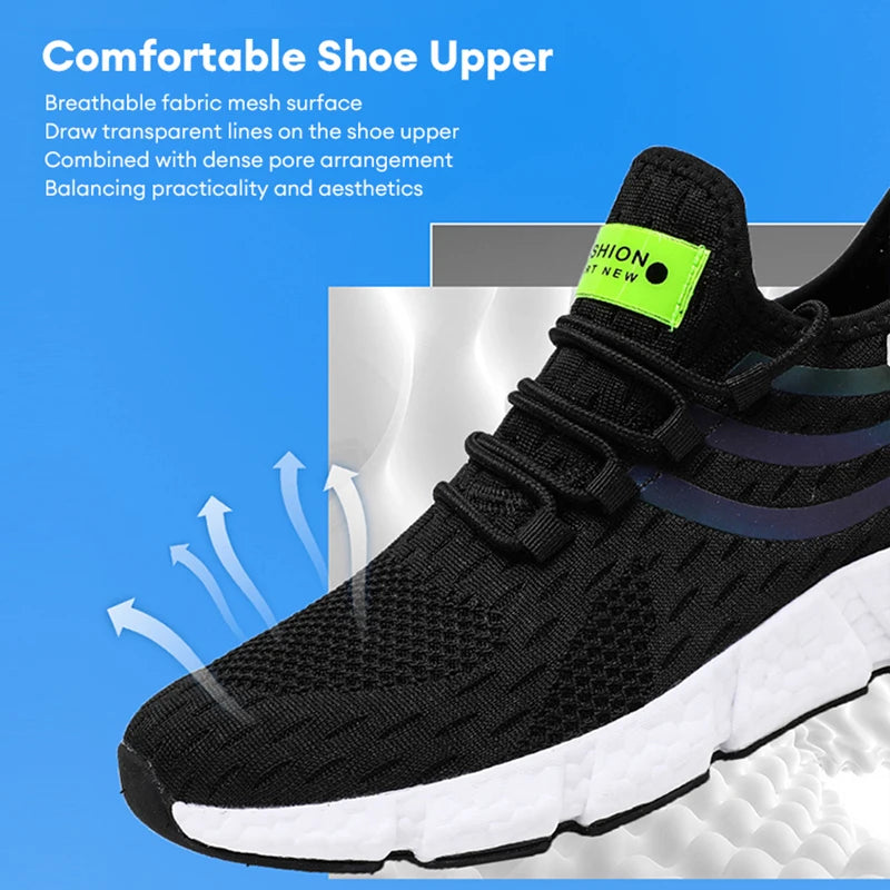 Kvinder Sneakers Åndbar Mode Løbesko Komfortable Casual Sko Unisex Mænd Tenis Masculino Letvægts sportssko