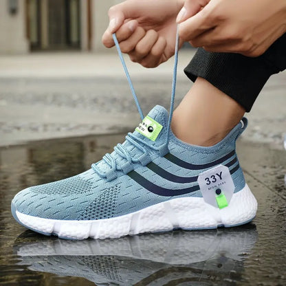 Unisex letvægts løbesneakers i mesh – åndbare & Sporty