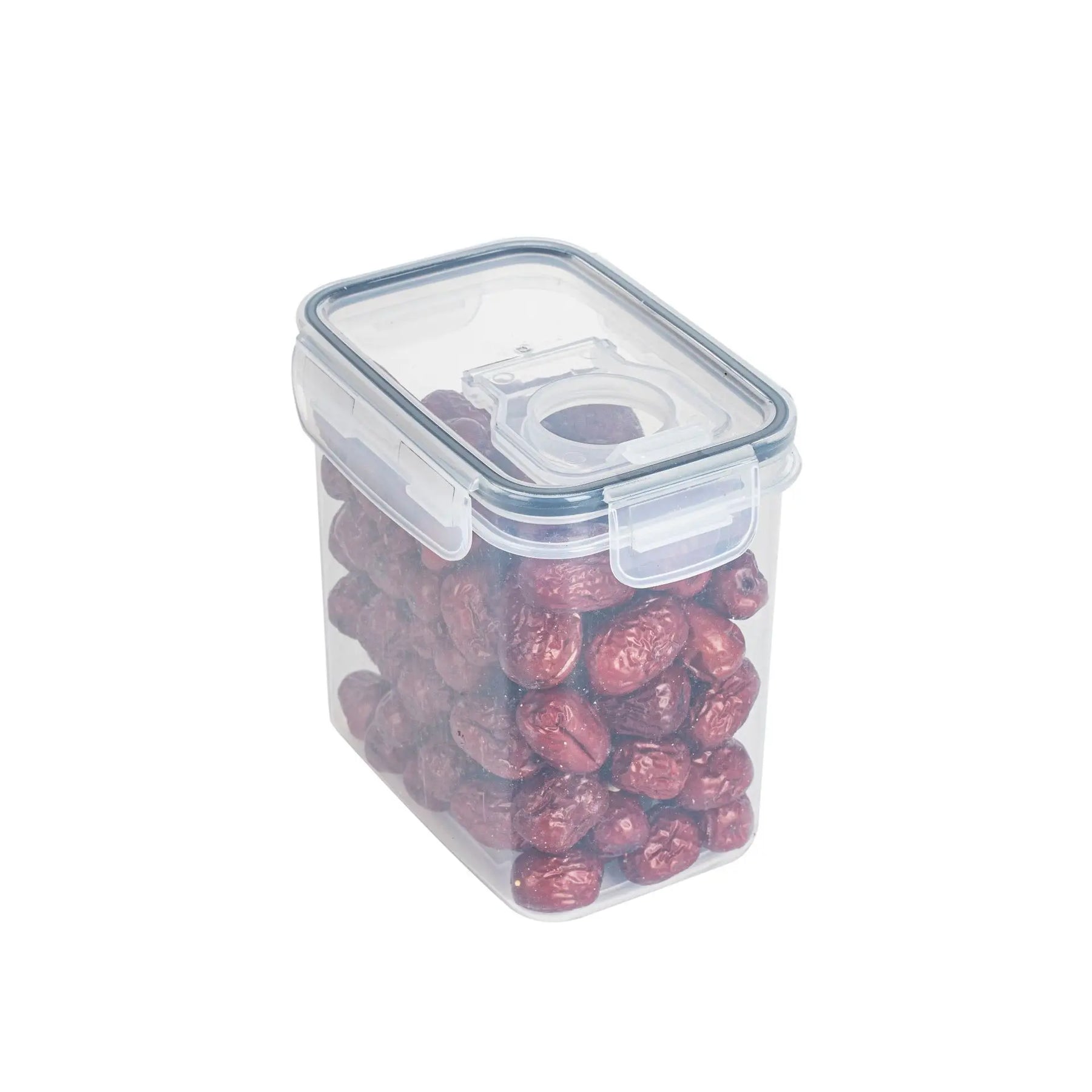 Recipientes de almacenamiento de alimentos herméticos con organizador de la despensa de tapa Dispensadores de cereales Recipientes de cereales Caja de almacenamiento de alimentos Organizador de cocina