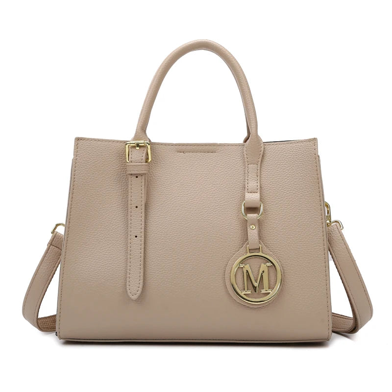 3-Piece or Single Vintage Tote Set – Elegant PU Leather Handbags for Women