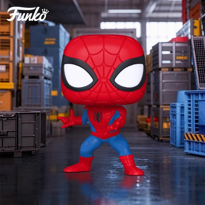 Edizione genuina Funko Pop ™ Marvel Hero Spider-Man: Miles Morales Acime Azione Desktop Decorazione Ornamento Toys Modello