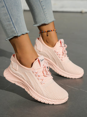 Women’s Casual Sneakers – Lightweight Fly-Weaving Fashion Shoes